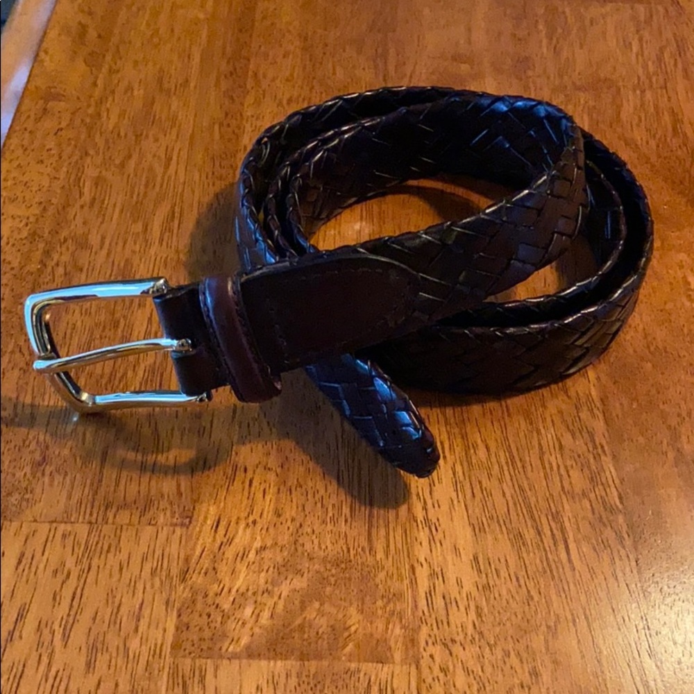 Leather belt